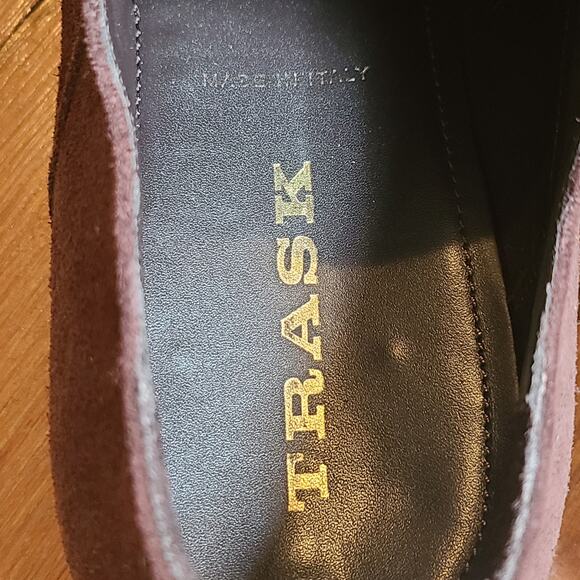 H S Trask Rivington Reserve Oxfords Suede Oxford Dress Shoes Men 11 M ITALY main image 10
